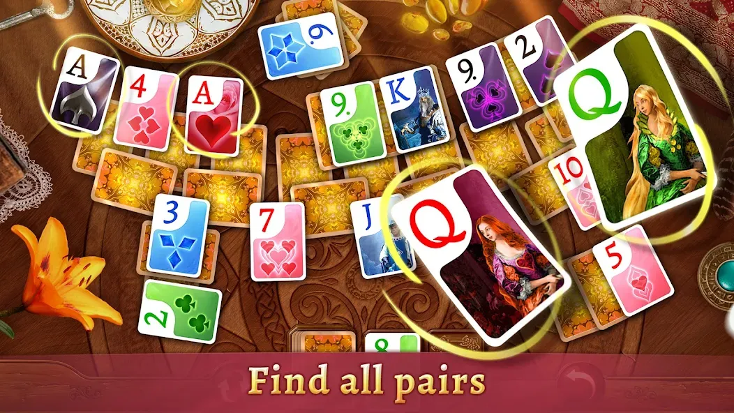 Solitaire Dreams: Card Games (Солитер Дримс) МОД/Взлом [Бесконечные деньги, Монеты и Мега MOD] Screenshot 1