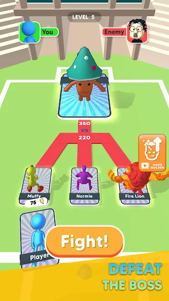 Monster Draft (Монстер Драфт) МОД/Взлом [Бесконечные деньги, Монеты и Мега MOD] Screenshot 3
