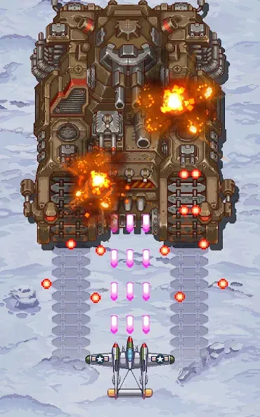 1945 Air Force: Airplane games (тысяча девятьсот сорок пять) МОД/Взлом [Много монет, Открытые уровни и Мега MOD] Screenshot 4