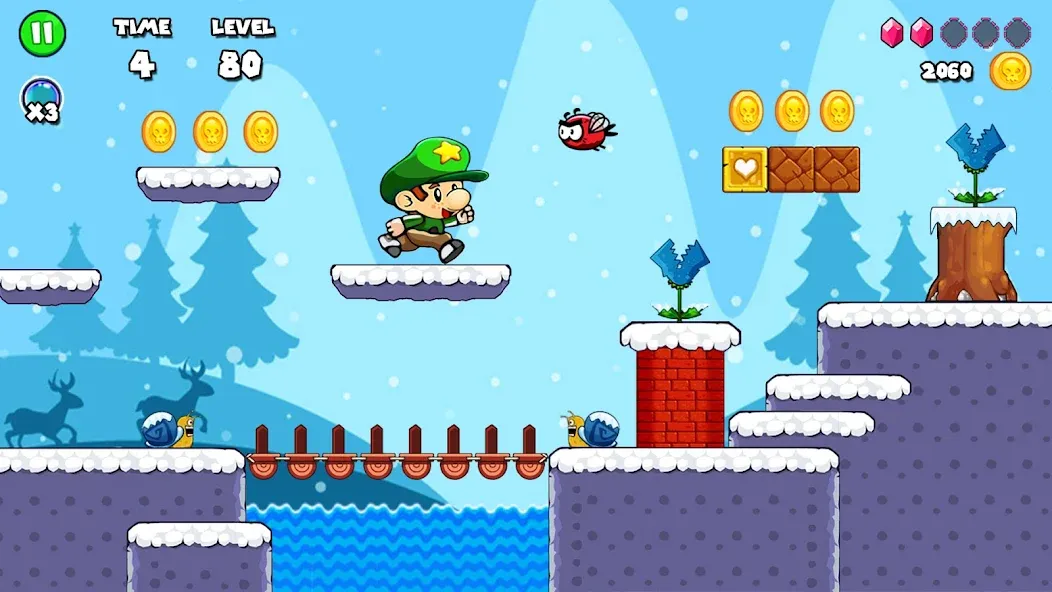 Bob Run: Adventure run game (Боб Ран) МОД/Взлом [Много денег, Монет и Все открыто] Screenshot 3