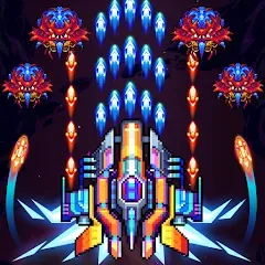 Скачать Galaxiga Arcade Shooting Game Взлом (Много денег) на Андроид бесплатно