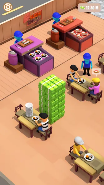 My Mini Boba Tea Cafe Tycoon (Экстримные Гонки на Велосипедах) МОД/Взлом [Меню, Бесконечные монеты и Открытые уровни] Screenshot 5