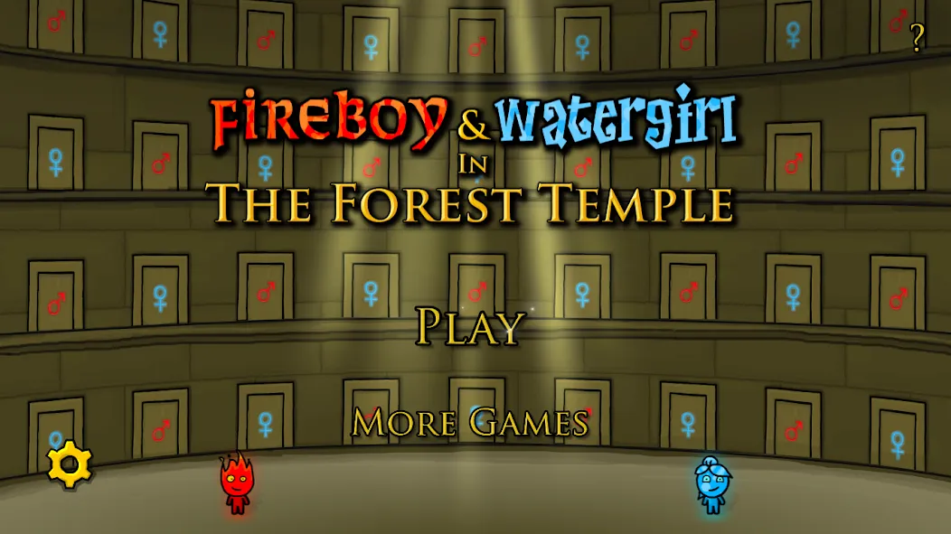Fireboy & Watergirl: Forest МОД/Взлом [Меню, Бесконечные монеты и Открытые уровни] Screenshot 1