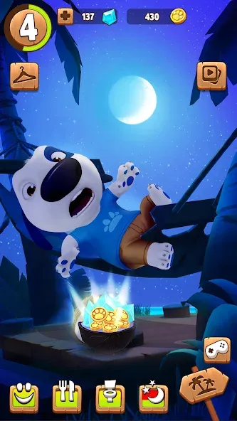 My Talking Hank (Мой говорящий Хэнк) МОД/Взлом [Много денег, Монет и Все открыто] Screenshot 2
