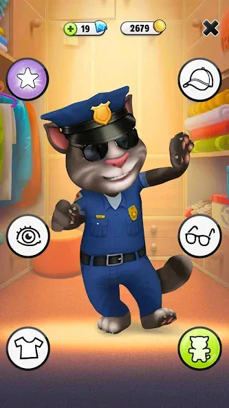My Talking Tom МОД/Взлом [Бесконечные деньги, Монеты и Мега MOD] Screenshot 4