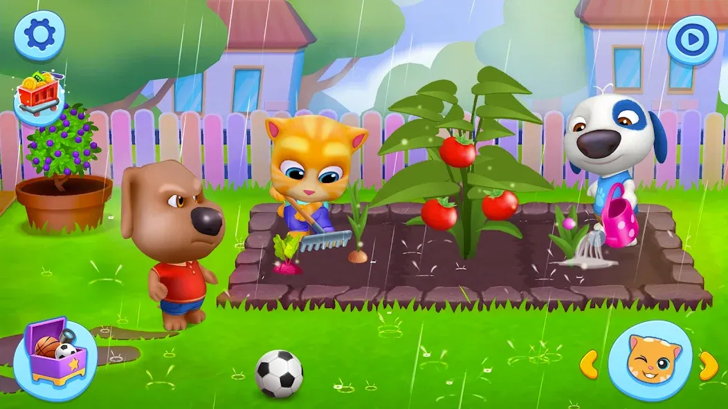 My Talking Tom Friends МОД/Взлом [Много денег, Монет и Все открыто] Screenshot 3