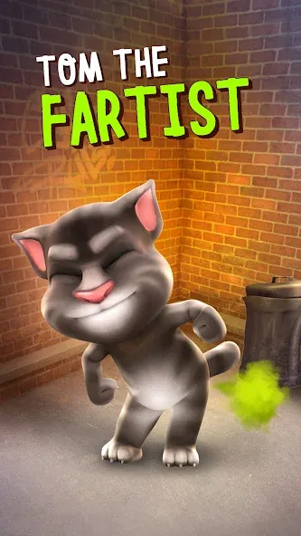 Talking Tom Cat МОД/Взлом [Много монет, Открытые уровни и Мега MOD] Screenshot 3