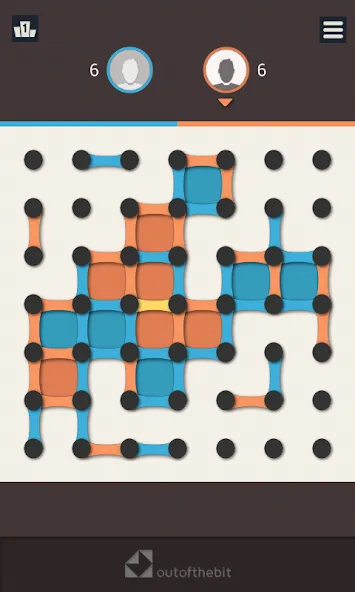 Dots and Boxes - Classic Strat (Дотс энд Бокс) МОД/Взлом [Много монет, Открытые уровни и Мега MOD] Screenshot 1