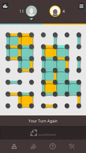 Dots and Boxes - Classic Strat (Дотс энд Бокс) МОД/Взлом [Много монет, Открытые уровни и Мега MOD] Screenshot 5