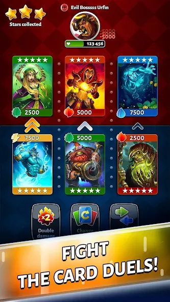 Cards out!  Epic PVP battles МОД/Взлом [Деньги, Монеты и Меню MOD] Screenshot 2