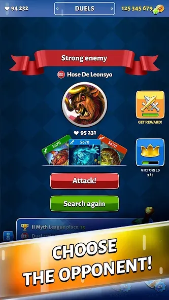 Cards out!  Epic PVP battles МОД/Взлом [Деньги, Монеты и Меню MOD] Screenshot 3