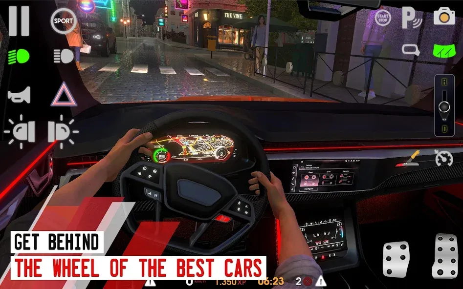 Driving School Simulator (Драйвинг Скул Симулятор) МОД/Взлом [Много монет, Открытые уровни и Мега MOD] Screenshot 3