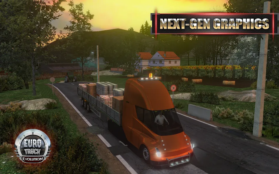European Truck Simulator (Юро Трак Драйвер) МОД/Взлом [Бесконечные деньги, Монеты и Мега MOD] Screenshot 1