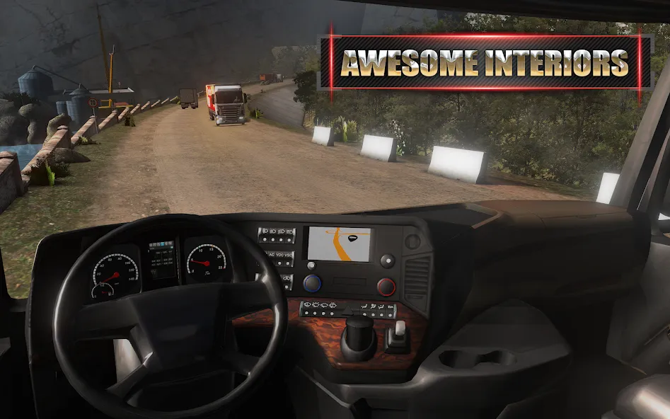European Truck Simulator (Юро Трак Драйвер) МОД/Взлом [Бесконечные деньги, Монеты и Мега MOD] Screenshot 4
