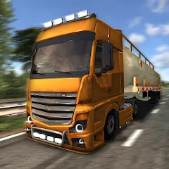 Скачать European Truck Simulator Взлом (Много денег) на Андроид бесплатно