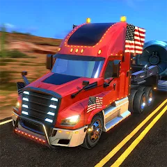 Скачать Truck Simulator USA Revolution Взлом (много денег) на Андроид бесплатно