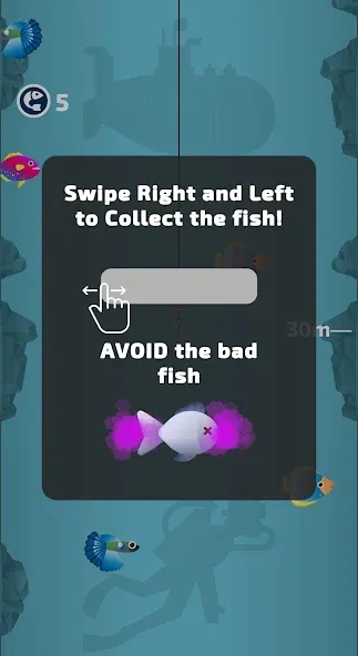 Idle Furry Fishing! МОД/Взлом [Все открыто, Дополнительные деньги и Меню MOD] Screenshot 4