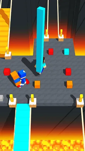 Craft Bridge Race (Крафт Бридж Рейс) МОД/Взлом [Много денег, Монет и Все открыто] Screenshot 4