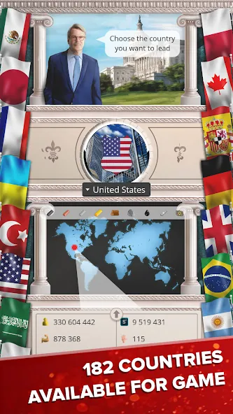 MA 1 – President Simulator МОД/Взлом [Деньги, Монеты и Меню MOD] Screenshot 5