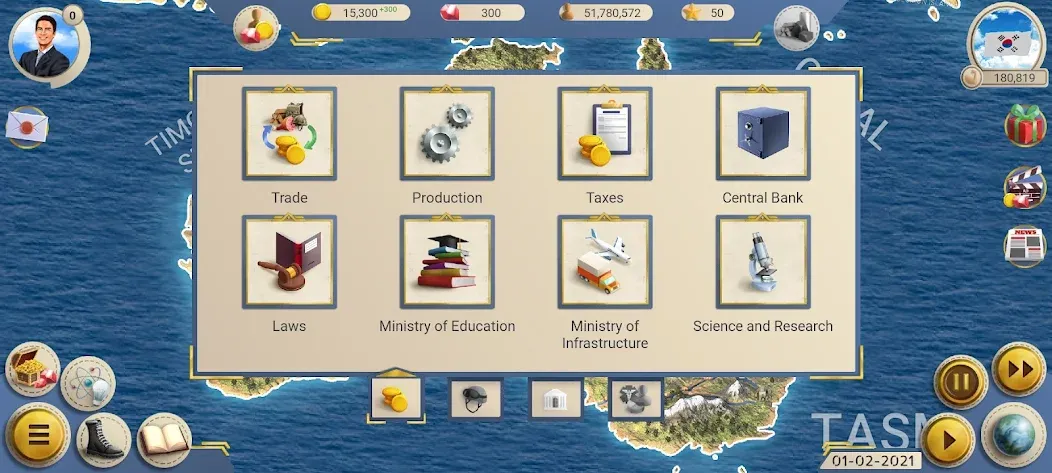 MA 2 – President Simulator МОД/Взлом [Меню, Бесконечные монеты и Открытые уровни] Screenshot 2