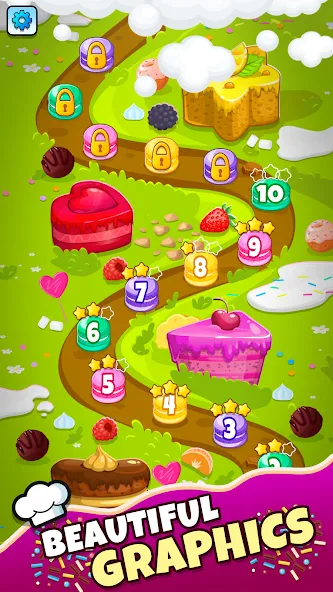 Piece of Cake! МОД/Взлом [Деньги, Монеты и Меню MOD] Screenshot 2