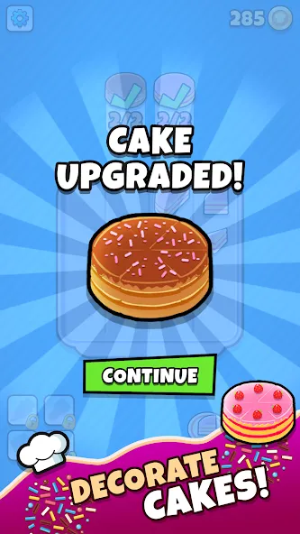 Piece of Cake! МОД/Взлом [Деньги, Монеты и Меню MOD] Screenshot 3