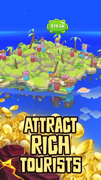 Volcano Island - Sim Game (Вулканический остров) МОД/Взлом [Бесконечные деньги, Монеты и Мега MOD] Screenshot 3