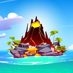 Скачать Volcano Island - Sim Game Взлом (Много денег) на Андроид бесплатно