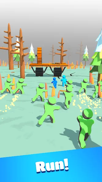 Zombie Raft (Зомби Рафт) МОД/Взлом [Много монет, Открытые уровни и Мега MOD] Screenshot 1