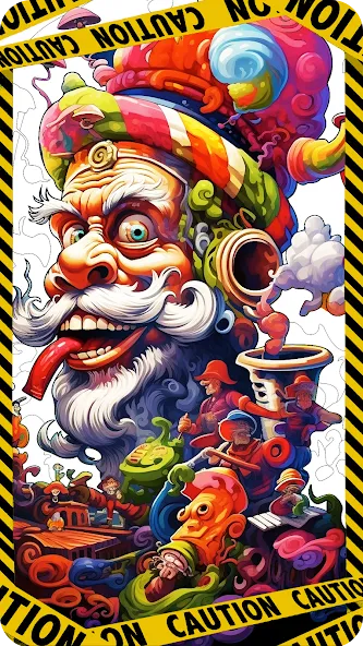 Dark Fantasy Coloring Games МОД/Взлом [Деньги, Монеты и Меню MOD] Screenshot 3