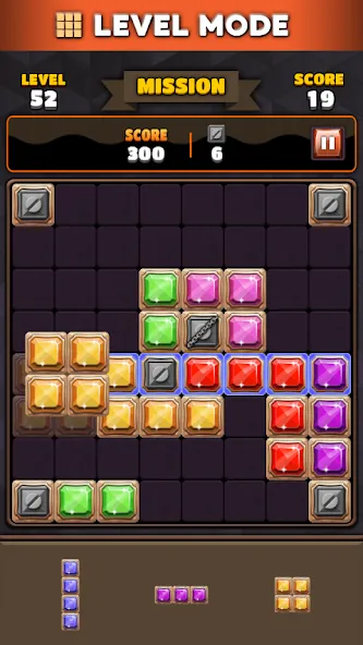 Block Puzzle 8x8 (Блокголоволомка 88) МОД/Взлом [Бесконечные деньги, Монеты и Мега MOD] Screenshot 1