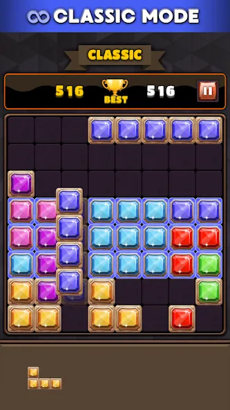 Block Puzzle 8x8 (Блокголоволомка 88) МОД/Взлом [Бесконечные деньги, Монеты и Мега MOD] Screenshot 4