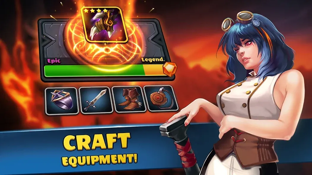 Auto Brawl Chess (Авто Бравл Шахматы) МОД/Взлом [Деньги, Монеты и Меню MOD] Screenshot 2