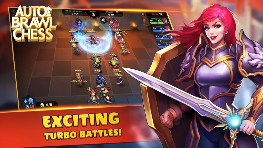 Auto Brawl Chess (Авто Бравл Шахматы) МОД/Взлом [Деньги, Монеты и Меню MOD] Screenshot 4