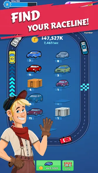 Merge Car - Idle Merge Cars (Мердж Кар) МОД/Взлом [Много монет, Открытые уровни и Мега MOD] Screenshot 4