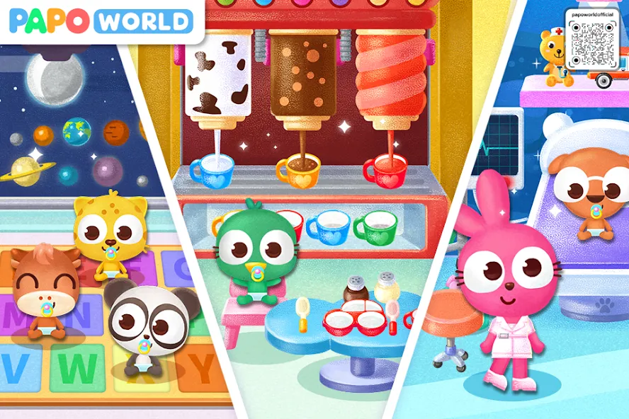 Papo Town Preschool МОД/Взлом [Много монет, Открытые уровни и Мега MOD] Screenshot 4