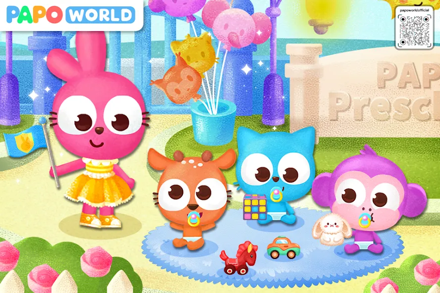 Papo Town Preschool МОД/Взлом [Много монет, Открытые уровни и Мега MOD] Screenshot 5