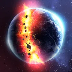 Скачать Solar Smash со взломом на планеты и без рекламы на Андроид бесплатно