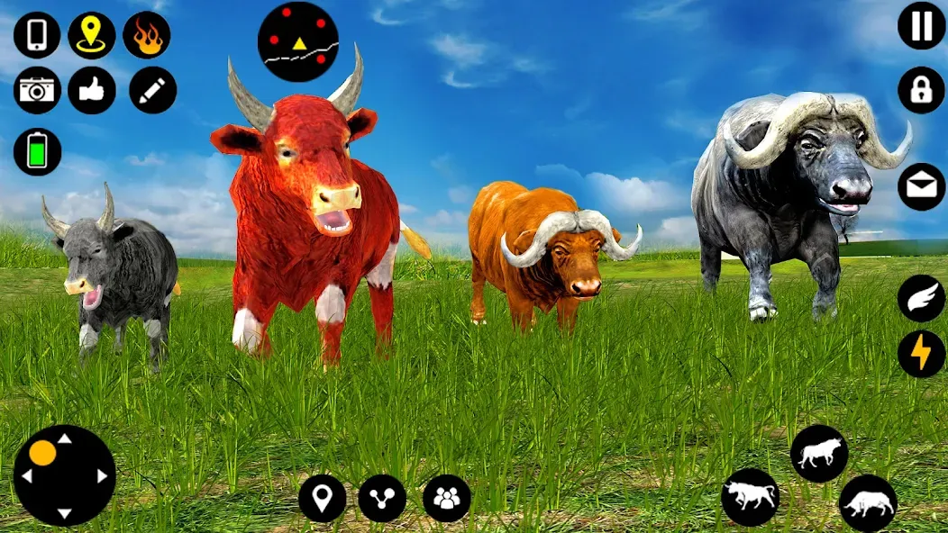 Angry Bull Attack Fight Games (Ангри Булл Атак Файт Геймс) МОД/Взлом [Много монет, Открытые уровни и Мега MOD] Screenshot 5