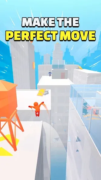Parkour Race - FreeRun Game (Паркур Рейс) МОД/Взлом [Бесконечные деньги, Монеты и Мега MOD] Screenshot 1