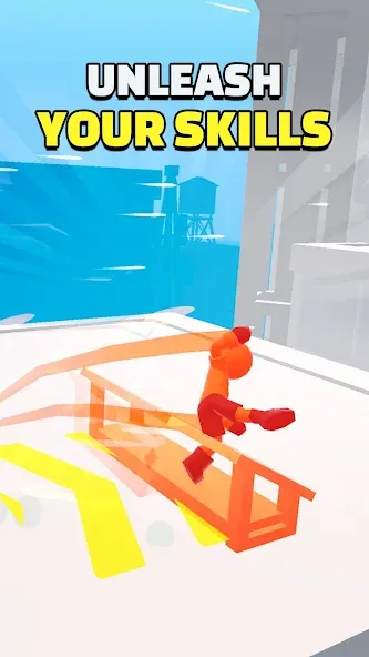 Parkour Race - FreeRun Game (Паркур Рейс) МОД/Взлом [Бесконечные деньги, Монеты и Мега MOD] Screenshot 4