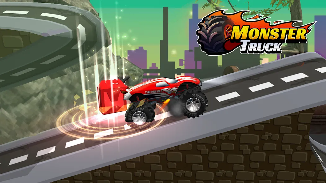 Monster truck: Extreme racing МОД/Взлом [Меню, Бесконечные монеты и Открытые уровни] Screenshot 3