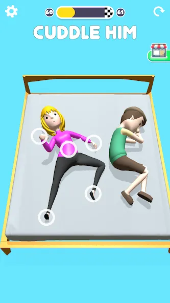 Move People (Мув Пипл) МОД/Взлом [Меню, Бесконечные монеты и Открытые уровни] Screenshot 1