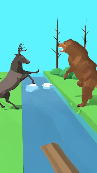 Move Animals (Мув Энималс) МОД/Взлом [Меню, Бесконечные монеты и Открытые уровни] Screenshot 3