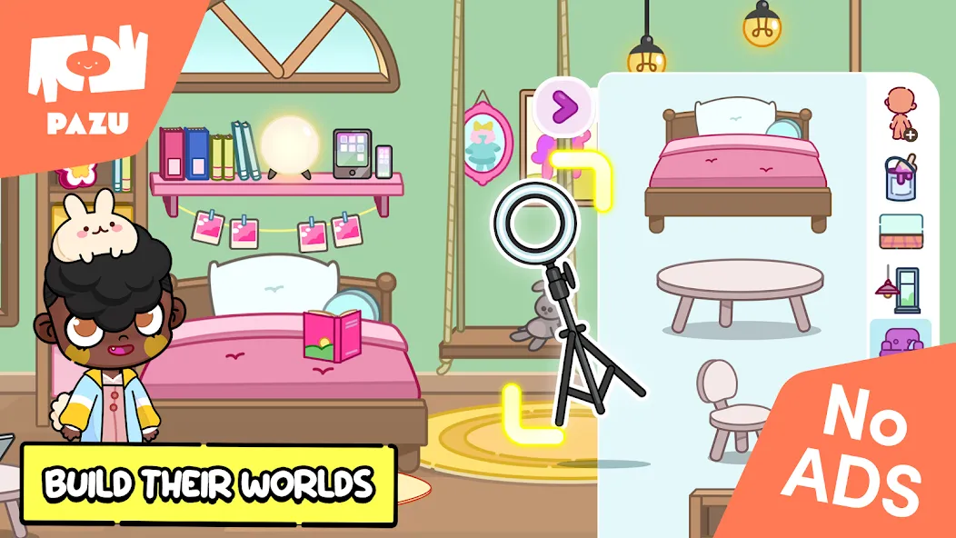 Avatar Maker Dress up for kids МОД/Взлом [Много монет, Открытые уровни и Мега MOD] Screenshot 2