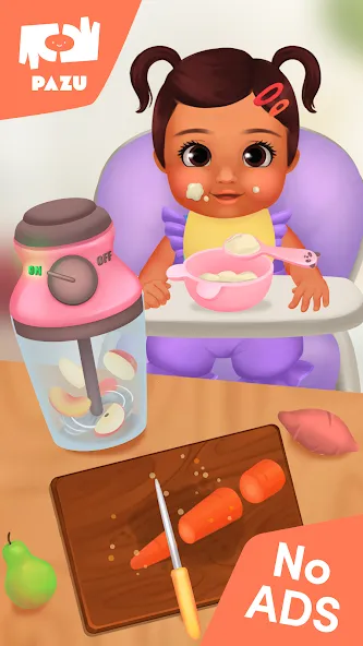 Baby care game & Dress up МОД/Взлом [Много денег, Монет и Все открыто] Screenshot 2