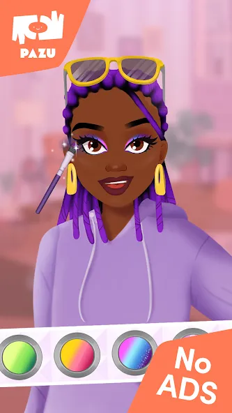 Makeup Girls: Dress up games МОД/Взлом [Меню, Бесконечные монеты и Открытые уровни] Screenshot 2