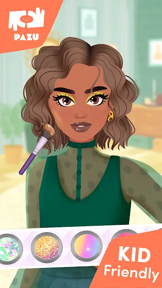 Makeup Girls: Dress up games МОД/Взлом [Меню, Бесконечные монеты и Открытые уровни] Screenshot 3