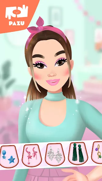 Makeup Girls: Dress up games МОД/Взлом [Меню, Бесконечные монеты и Открытые уровни] Screenshot 5
