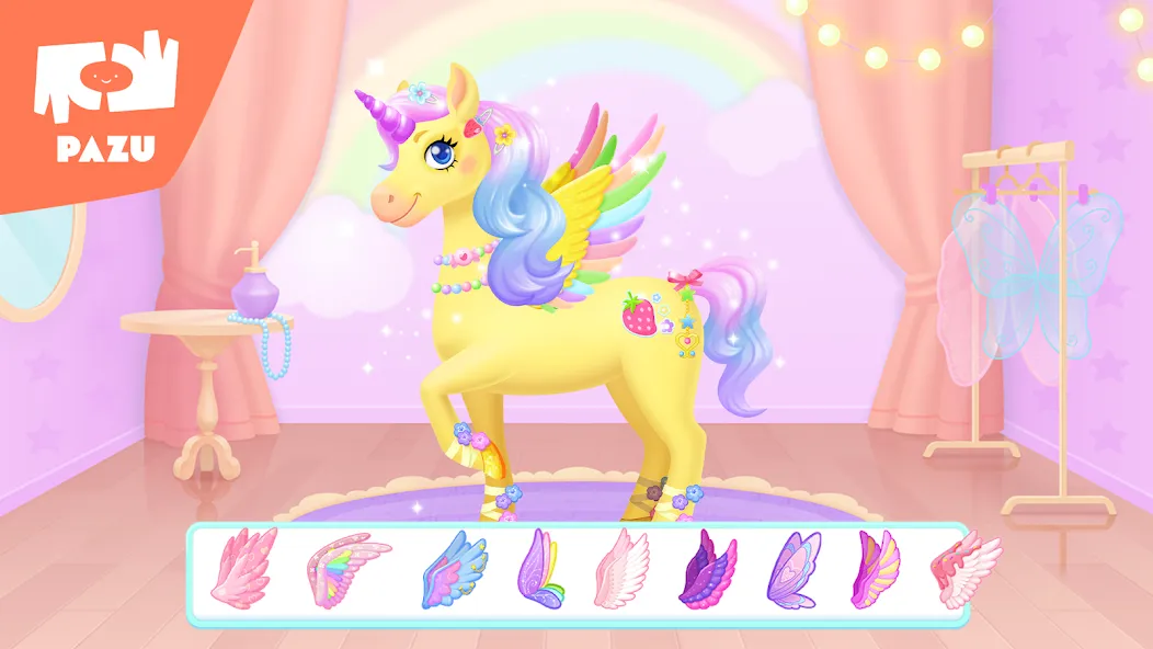 My Unicorn dress up for kids МОД/Взлом [Деньги, Монеты и Меню MOD] Screenshot 4